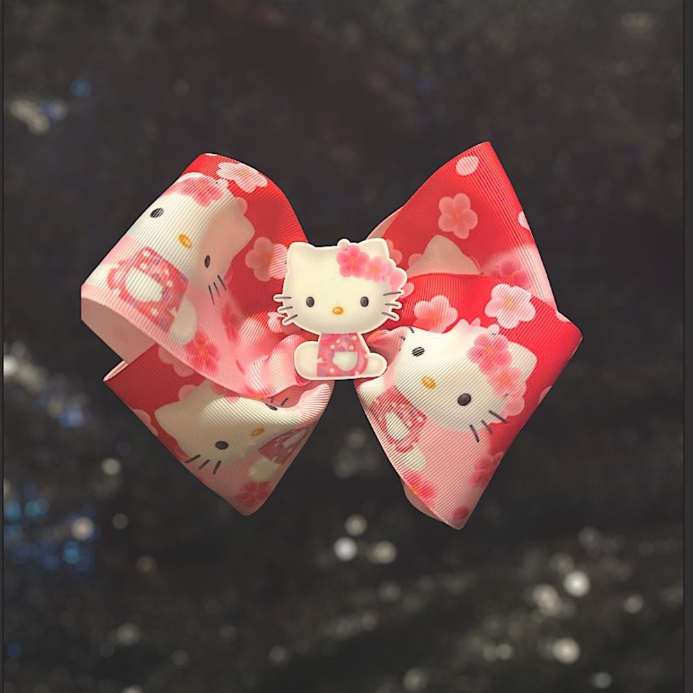 Hello kitty hairbow 🎀